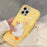 For iPhone 16 Pro Max Silicone Case Cute Expanding Duck Design Shockproof Phone Back Cover - 5