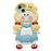 For iPhone 15 Silicone Case Cute Blonde Girl Design Shockproof Phone Back Cover - 1