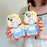 For iPhone 15 Silicone Case Cute Blonde Girl Design Shockproof Phone Back Cover - 2