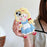 For iPhone 15 Silicone Case Cute Blonde Girl Design Shockproof Phone Back Cover - 4