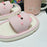 For iPhone 15 Silicone Case Cute Pig Slipper Design Shockproof Phone Back Cover - 6