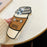 For iPhone 16 Pro Max Silicone Case Cute Coffee Cup Design Shockproof Phone Back Cover - 6