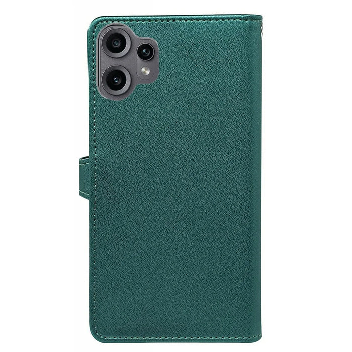 For Nothing CMF Phone 2 Pro Case with 9 Card Slots PU Leather Stand Phone Cover - Green - 6