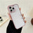 For iPhone 14 Pro Max Clear Phone Case Electroplating Edge PC Acrylic Back Cover - Pink - 1