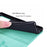 For iPhone 15 Pro Max Case Rose Pattern Leather Wallet Phone Cover with Strap - Green - 6