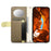 ESEBLE E11 For Samsung Galaxy S23 Case Zipper Pocket Litchi Texture Leather Phone Cover with Mirror and Wrist Strap - Brown - 3