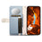 ESEBLE E11 For Samsung Galaxy S25 Edge Case Zipper Pocket Litchi Texture Leather Phone Cover with Mirror and Wrist Strap - Sky Blue - 3