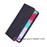 For iPhone 16 Pro Max Case Business Style Magnetic Closure Leather Phone Cover with Strap - Black - 4