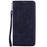 For iPhone 16 Pro Max Case Business Style Magnetic Closure Leather Phone Cover with Strap - Black - 6