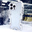 For iPhone 16 Pro Max Bumper Case Aluminium Alloy Metal Phone Shell Cover with Strap - Black - 5
