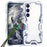 For Samsung Galaxy S24+ Bumper Case Aluminium Alloy Metal Phone Shell Cover with Strap - Silver - 1