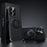 For iPhone 14 Pro Max Case Compatible with MagSafe Leather TPU Back Cover with Hidden Kickstand - Black - 2