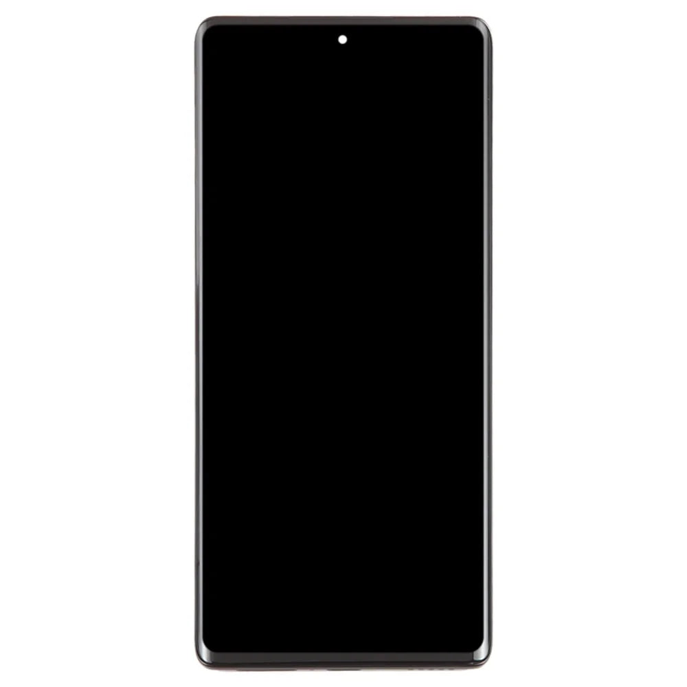 For Honor Magic5 Lite 5G OEM Grade S OLED Screen and Digitizer Assembly + Frame (Without Logo) - Black - 2