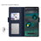 For Google Pixel 10 Pro XL Case Stand PU Leather Phone Cover Card Holder Mirror - Blue - 2