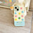 For iPhone 15 Silicone Case Cute 3D Colorful Stars Design Shockproof Phone Back Cover - 2