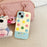 For iPhone 15 Silicone Case Cute 3D Colorful Stars Design Shockproof Phone Back Cover - 4