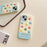 For iPhone 15 Silicone Case Cute 3D Colorful Stars Design Shockproof Phone Back Cover - 5