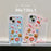 For iPhone 15 Silicone Case Cute Hello Bear Design Shockproof Phone Back Cover - Blue - 6