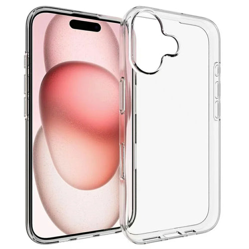 For iPhone 17 Case Anti-Fingerprint Crystal Clear TPU Phone Cover - 1