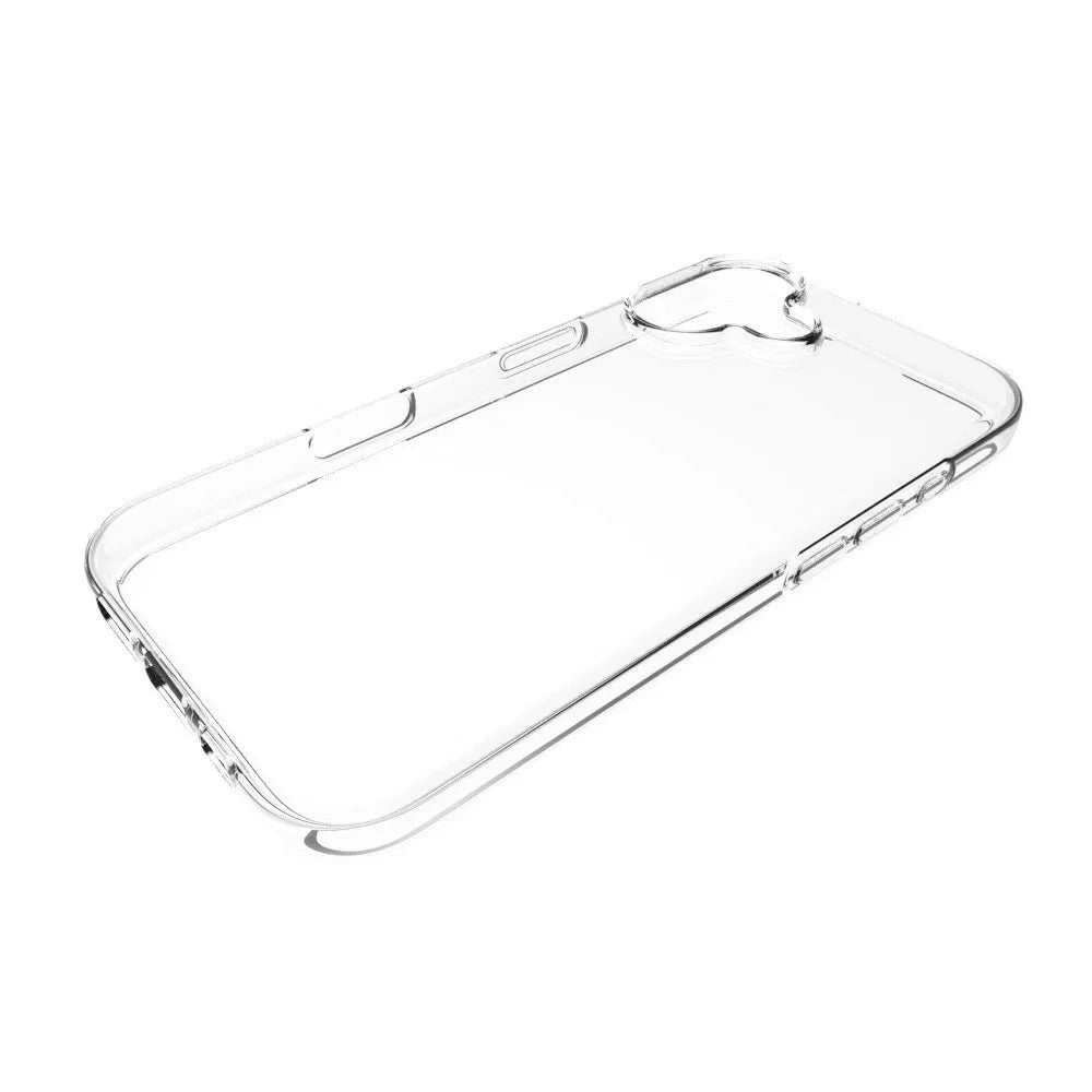 For iPhone 17 Case Anti-Fingerprint Crystal Clear TPU Phone Cover - 3
