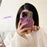 For iPhone 16 Pro Max Silicone Case Cute Eggplant Design Shockproof Phone Back Cover - 3