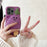 For iPhone 16 Pro Max Silicone Case Cute Eggplant Design Shockproof Phone Back Cover - 4