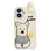 For iPhone 16 Silicone Case Cute Highland Terrier Design Shockproof Phone Back Cover - 1