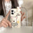 For iPhone 16 Silicone Case Cute Highland Terrier Design Shockproof Phone Back Cover - 4