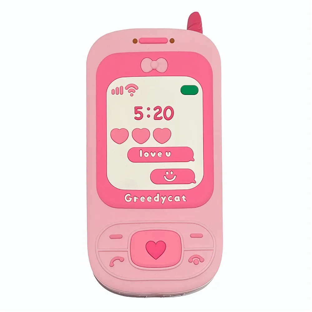 For iPhone 16 Pro Max Silicone Case Sliding Phone Design Shockproof Phone Back Cover with Mirror - 2