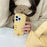 For iPhone 16 Pro Max Silicone Case Cute Sleeping Cat Design Shockproof Phone Back Cover - 7