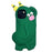 For iPhone 15 Silicone Case Cute Cucumber Sprite Design Shockproof Phone Back Cover - 1
