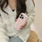 For iPhone 16 Pro Max Silicone Case Cute Sleeping Rabbit Design Shockproof Phone Back Cover - 2