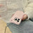 For iPhone 16 Pro Max Silicone Case Cute Sleeping Rabbit Design Shockproof Phone Back Cover - 4