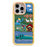 For iPhone 15 Pro Silicone Case Cute Animal Farm Design Shockproof Phone Back Cover - 1