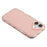 For iPhone 16 Plus Case Inner Wave Pattern TPU + Acrylic Phone Cover - Pink - 5