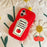 For iPhone 16 Silicone Case Cute Ketchup Bottle Design Shockproof Phone Back Cover - 7