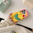 For iPhone 16 Pro Silicone Case Cute Chicken Design Shockproof Phone Back Cover - 5