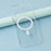 JAUCASE For iPhone 15 Pro Crystal Clear Case Compatible with MagSafe Hard PC Phone Back Cover - 5