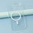 JAUCASE For iPhone 15 Pro Crystal Clear Case Compatible with MagSafe Hard PC Phone Back Cover - 6
