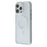 JAUCASE For iPhone 15 Pro Magnetic Case Rhinestone Decor Lens Frame TPU + PC Phone Back Cover - White - 3