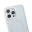 JAUCASE For iPhone 15 Pro Magnetic Case Rhinestone Decor Lens Frame TPU + PC Phone Back Cover - White - 5