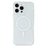 JAUCASE For iPhone 14 Pro Max Magnetic Case Hard PC Clear Back Phone Cover - Transparent - 1