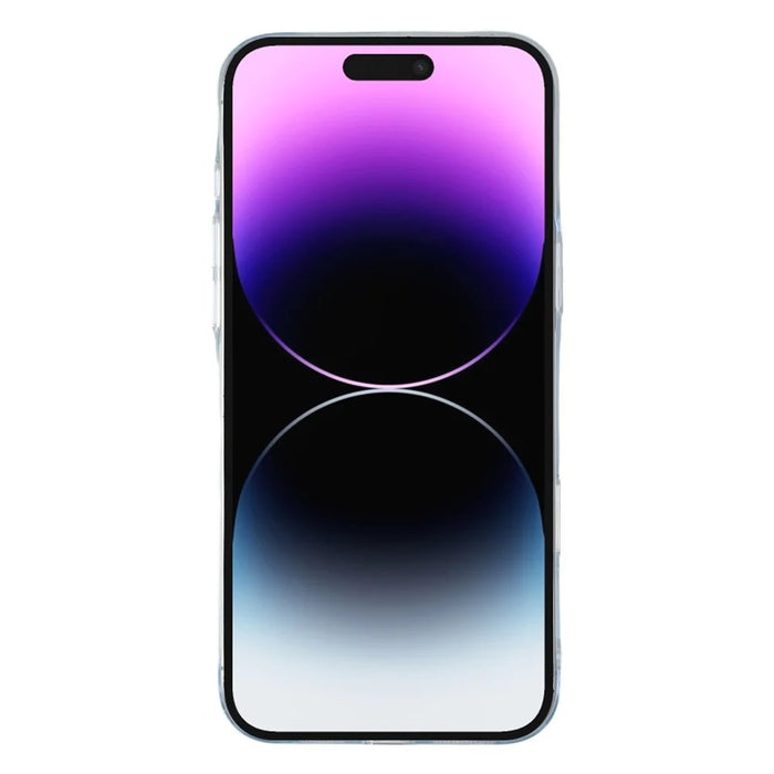 JAUCASE For iPhone 14 Pro Max Magnetic Case Hard PC Clear Back Phone Cover - Transparent - 2