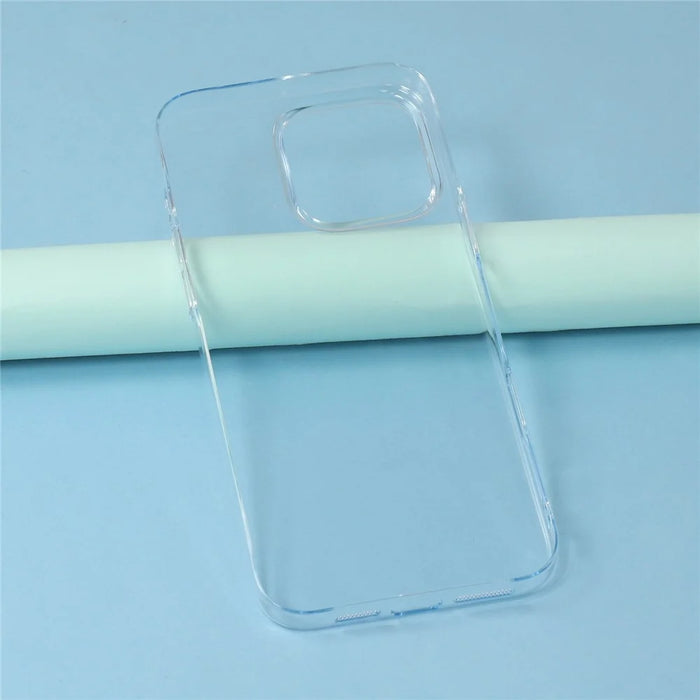 JAUCASE For iPhone 16 Pro Case Anti Drop Hard PC Clear Back Phone Cover - Transparent - 7