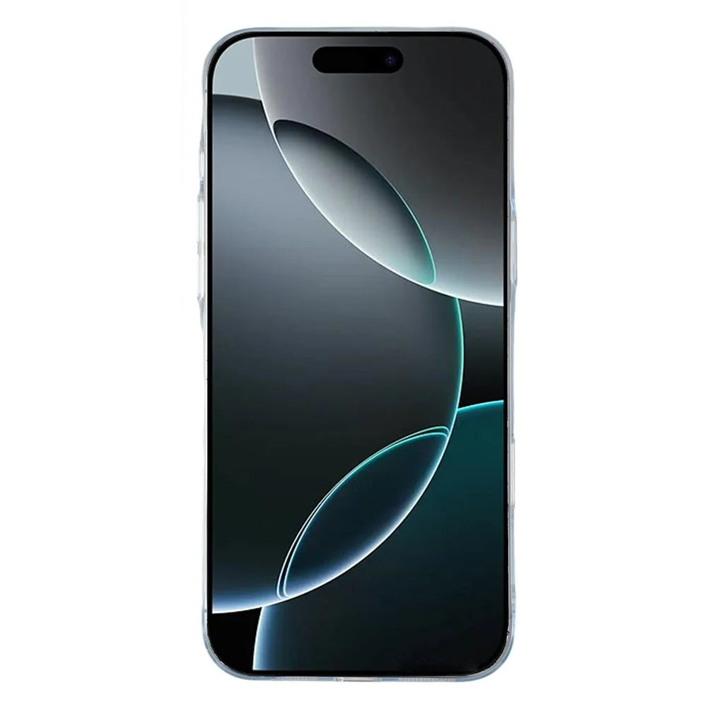 JAUCASE For iPhone 16 Pro Max Case Anti Drop Hard PC Clear Back Phone Cover - Transparent - 2