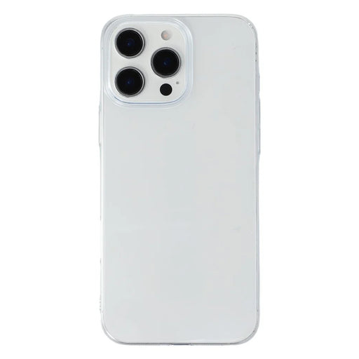 JAUCASE For iPhone 14 Pro Case Anti Drop Hard PC Clear Back Phone Cover - Transparent - 1