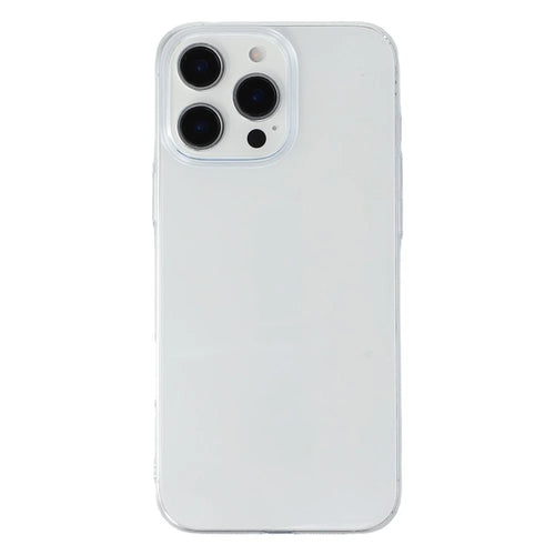 JAUCASE For iPhone 14 Pro Max Case Anti Drop Hard PC Clear Back Phone Cover - Transparent - 1