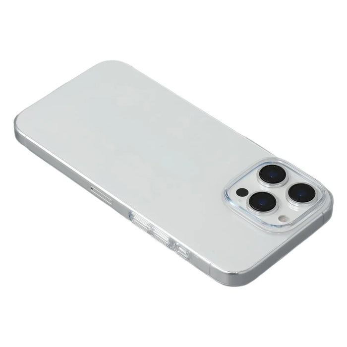 JAUCASE For iPhone 14 Pro Max Case Anti Drop Hard PC Clear Back Phone Cover - Transparent - 4