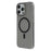 JAUCASE For iPhone 16 Pro Magnetic Case Matte Clear Hard PC Phone Back Cover - Black - 4