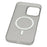 JAUCASE For iPhone 16 Pro Magnetic Case Matte Clear Hard PC Phone Back Cover - Black - 7